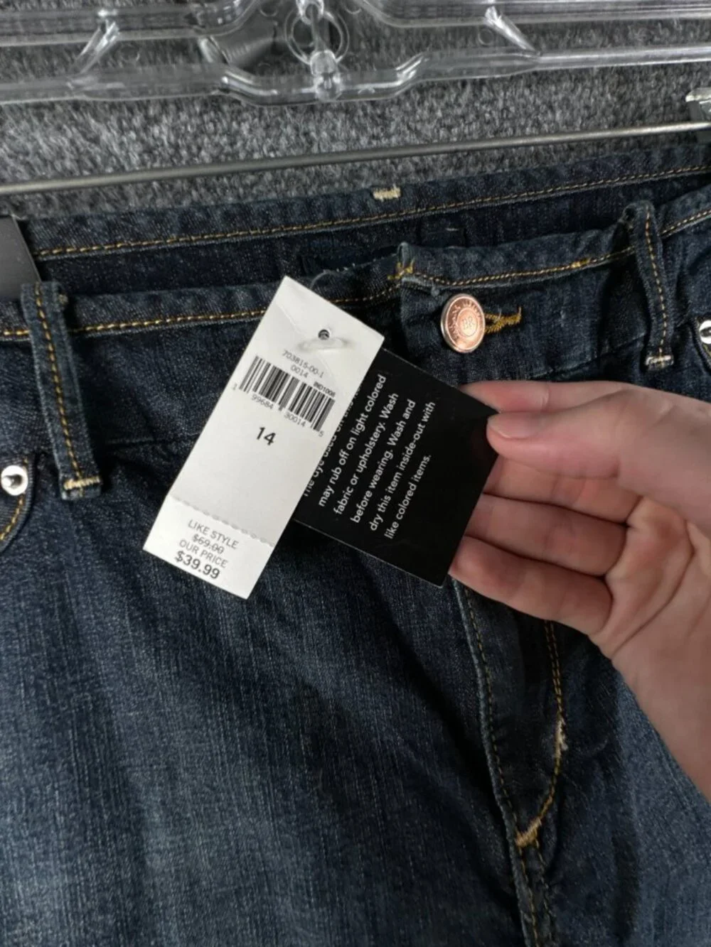NWT Banana Republic Shorts Jorts Denim Blue Size 14 Long Summer Cotton Blend
